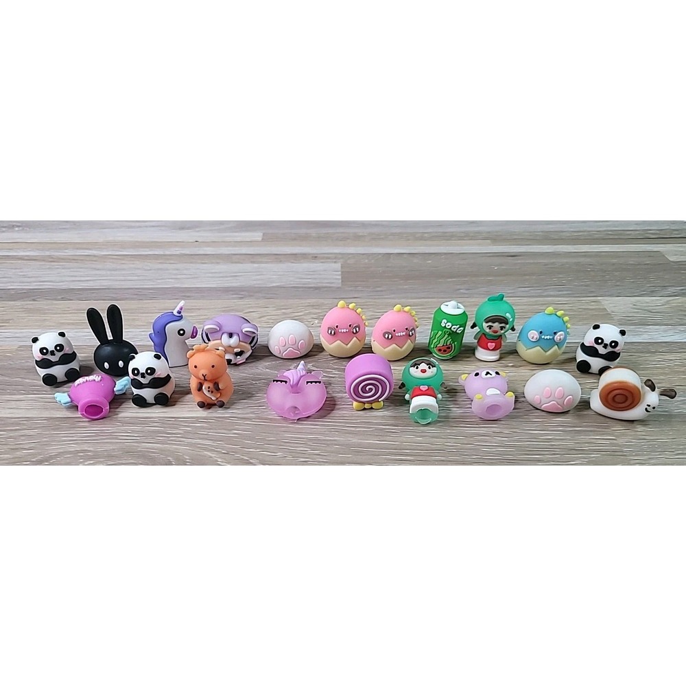 Fun Lot of Mini Erasers for Kids Bulk Assorted‎ Novelty Pencil Erasers Student